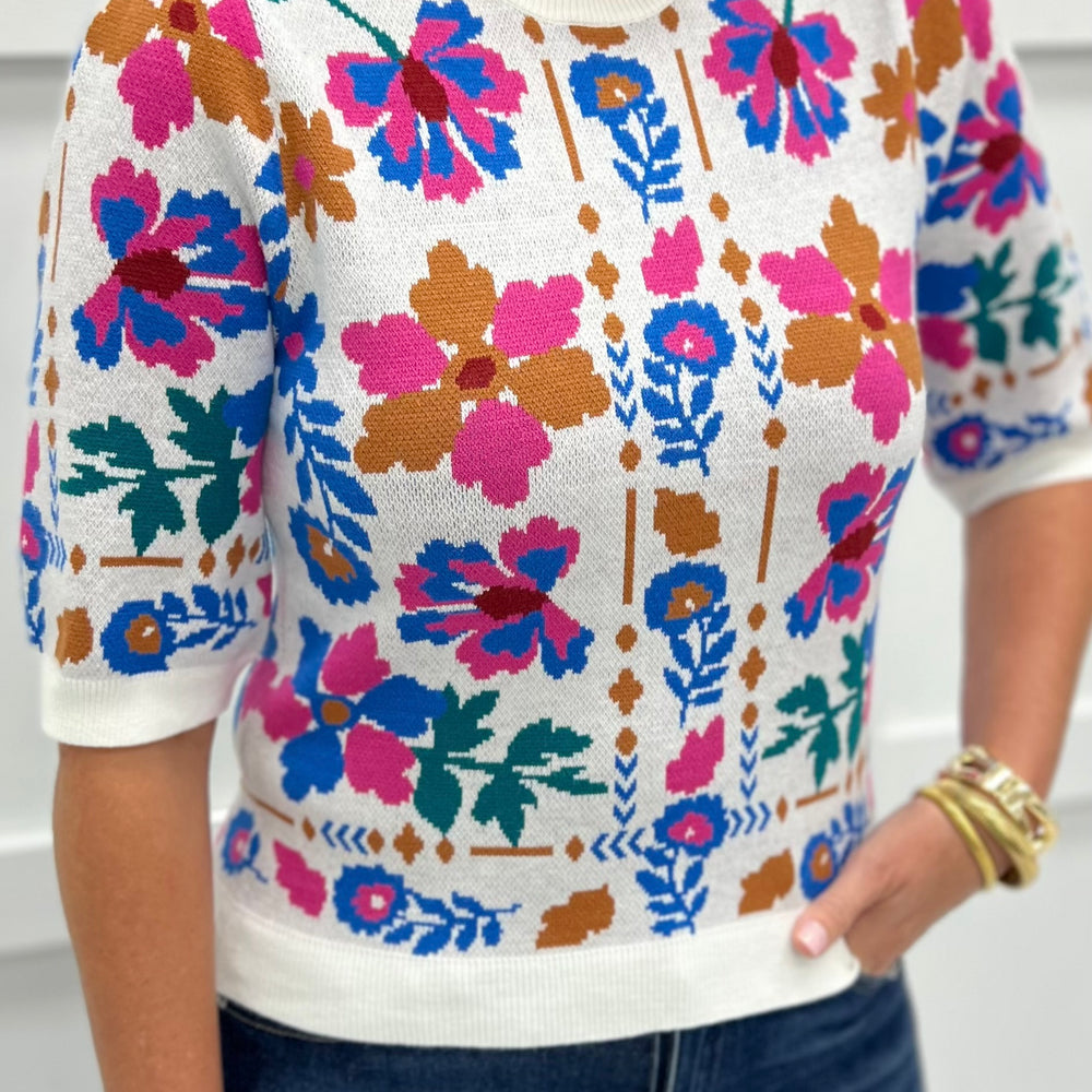 Avalon Flower Sweater