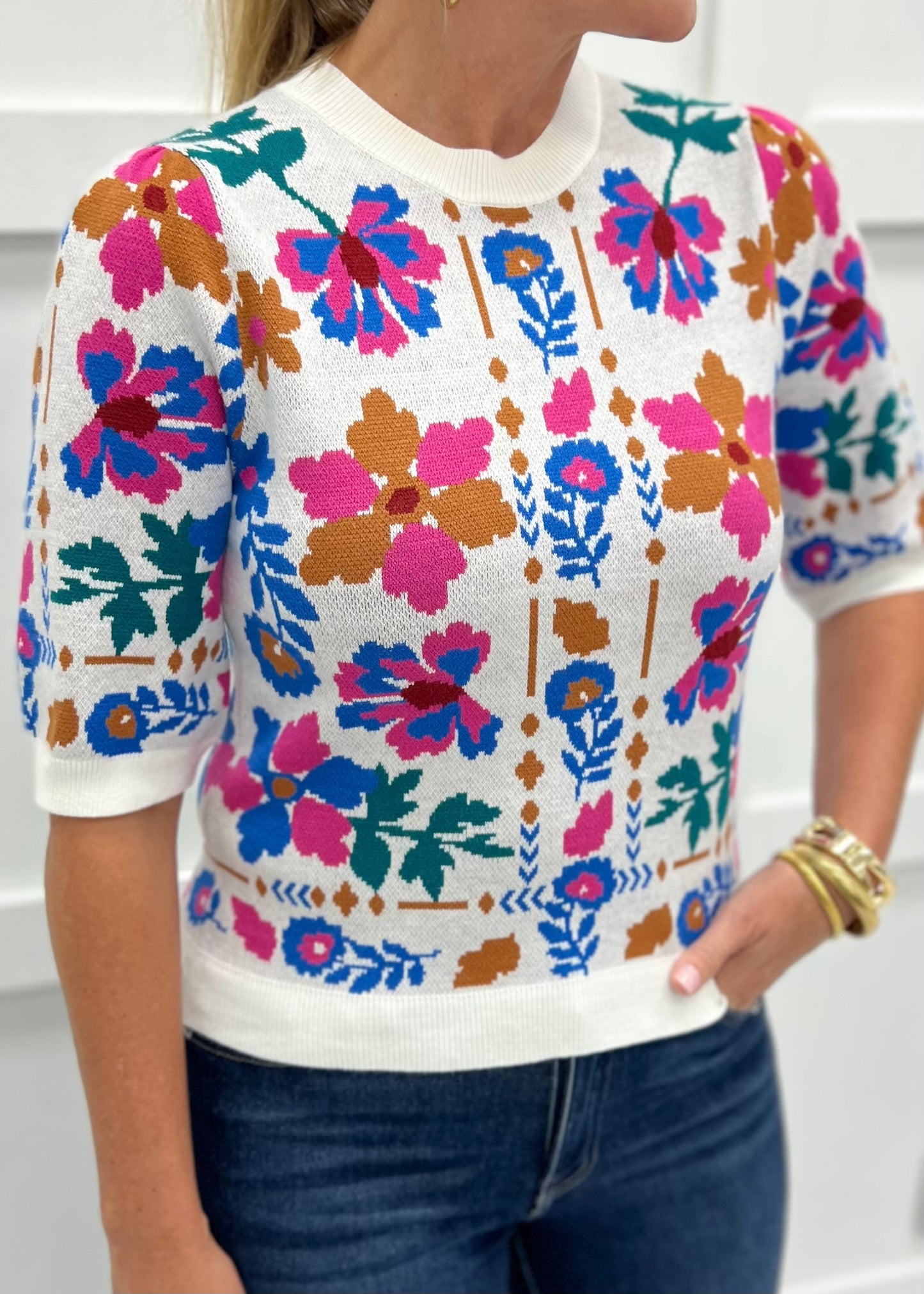 Avalon Flower Sweater
