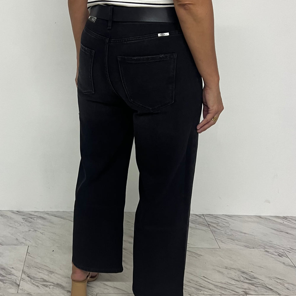 
                  
                    Bellamy Black Cropped Wide Leg Denim
                  
                