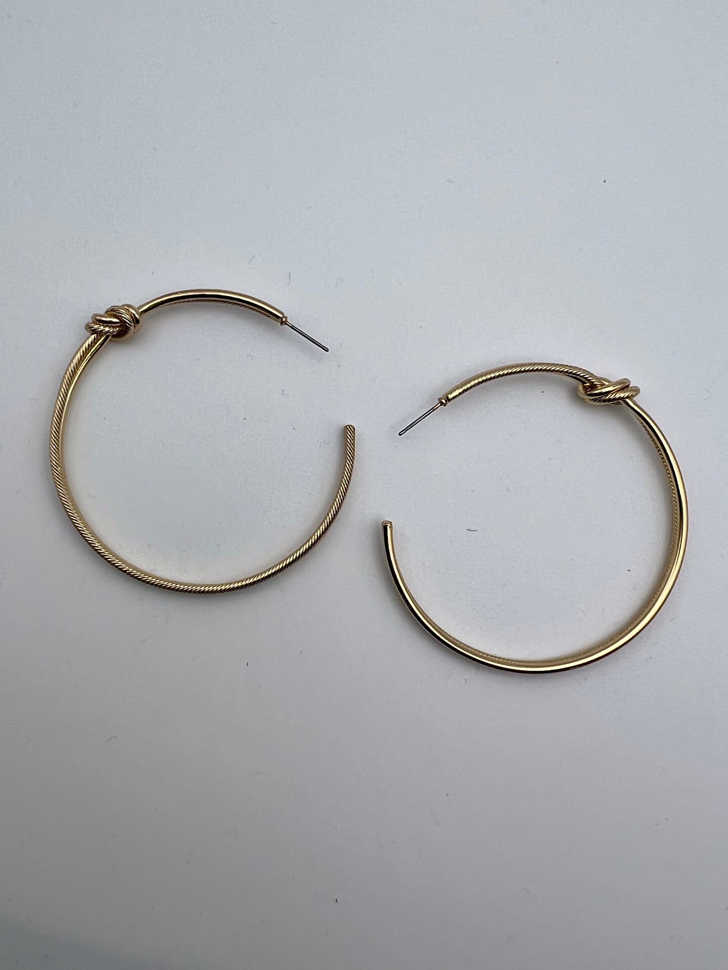 All Tied Up Hoop Earrings