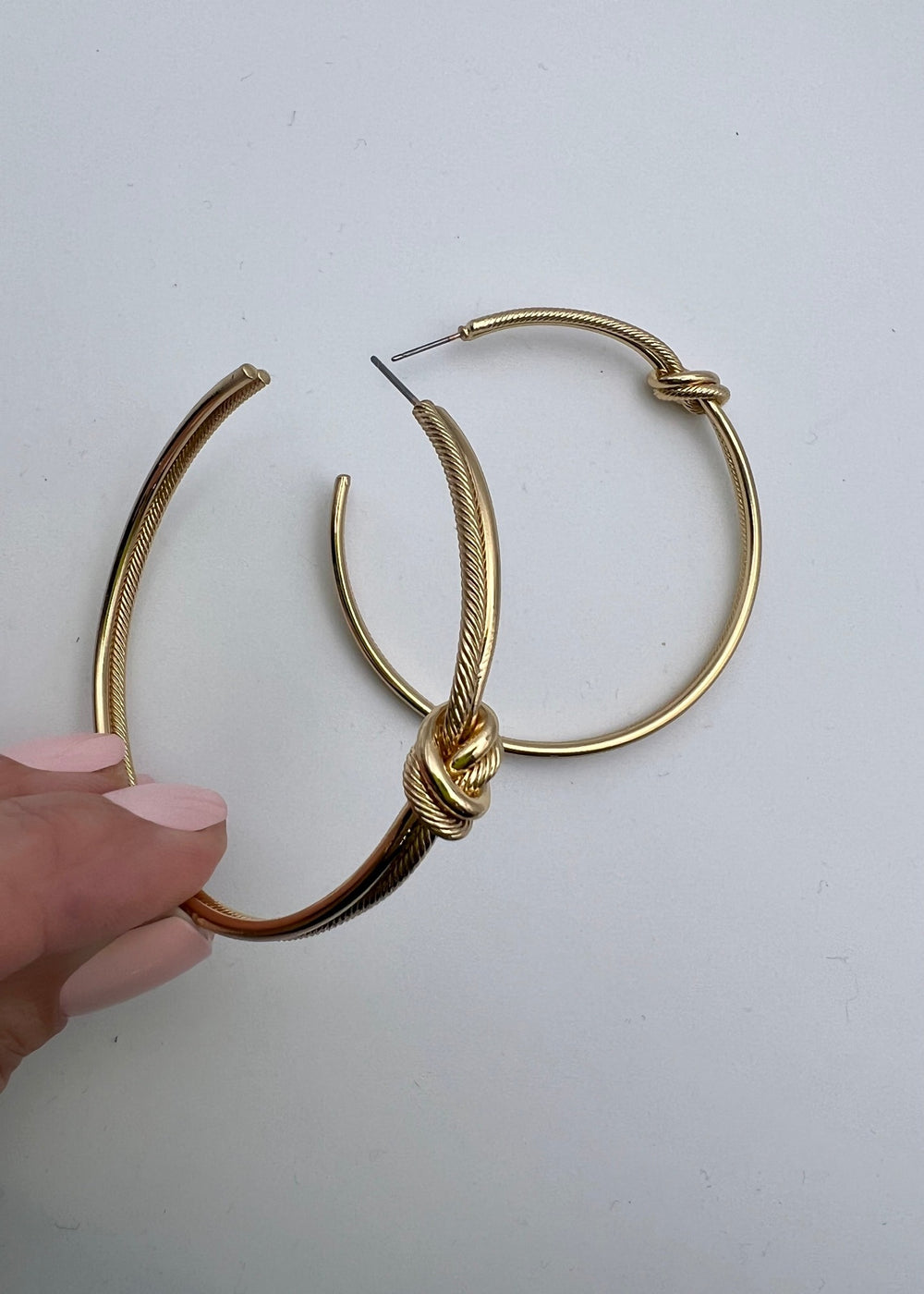 All Tied Up Hoop Earrings