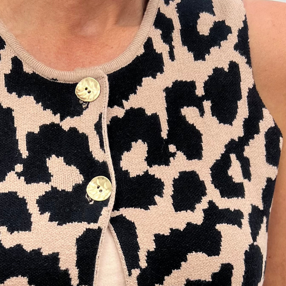Smith Spotted Button Sweater