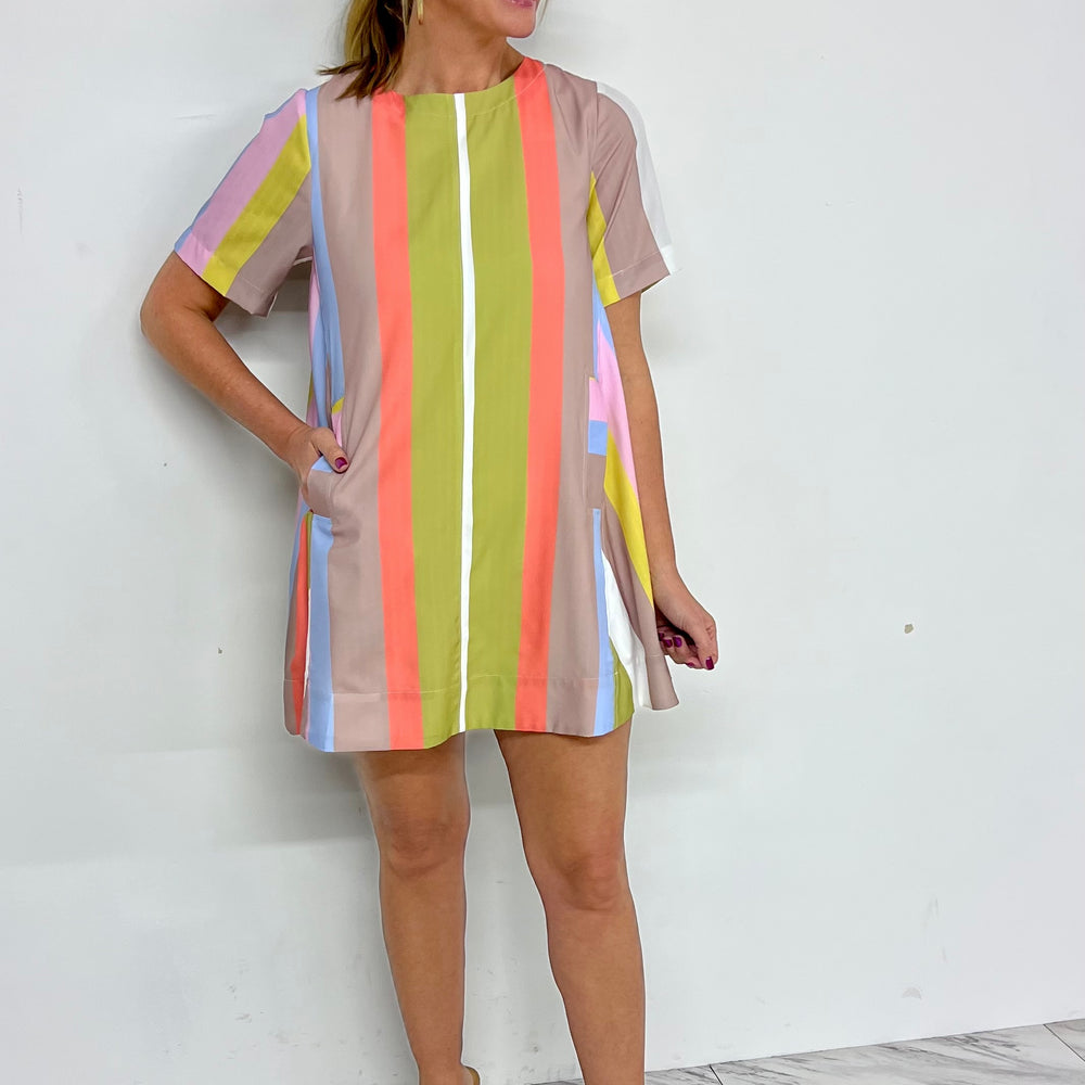 
                  
                    Cynthia Stripe Dress
                  
                