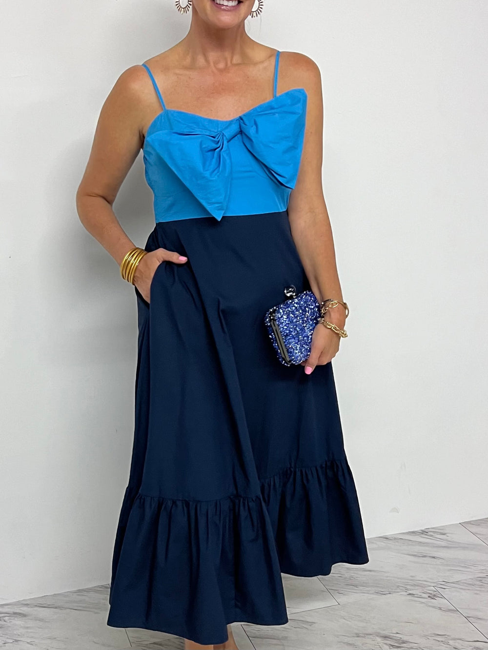 Mykonos Bow Dress