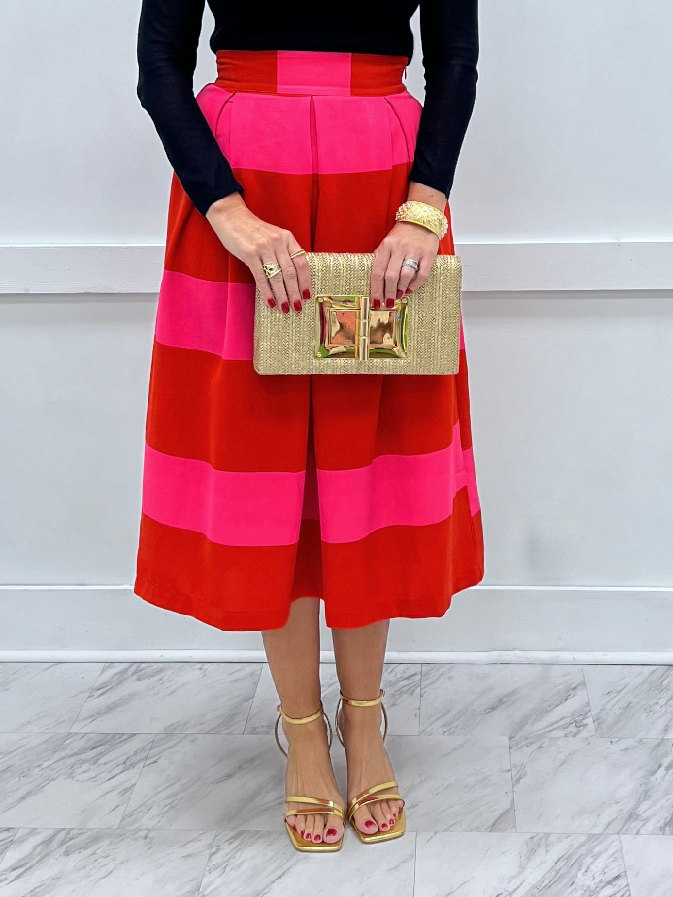 Candy Cane Stripe Skirt