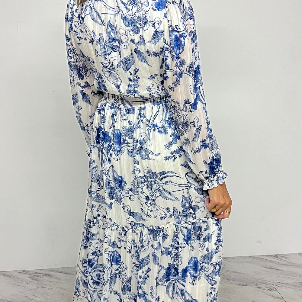 
                  
                    Vineyard Blue + White Maxi Dress-FINAL SALE
                  
                