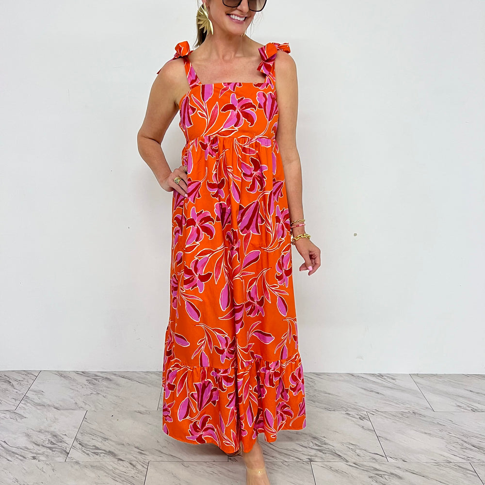 
                  
                    Easton Flower Print Maxi Dress
                  
                