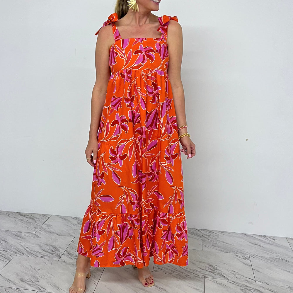 
                  
                    Easton Flower Print Maxi Dress
                  
                