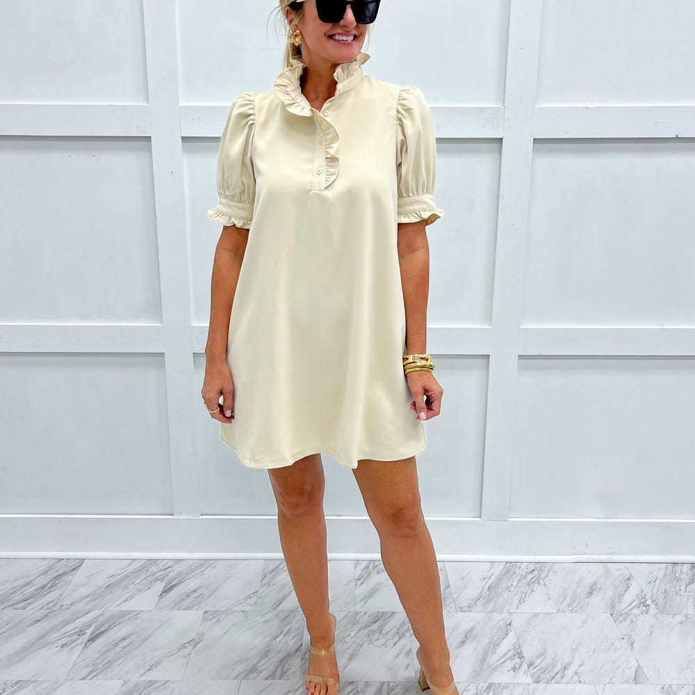 Chandler Ruffle Detail Dress