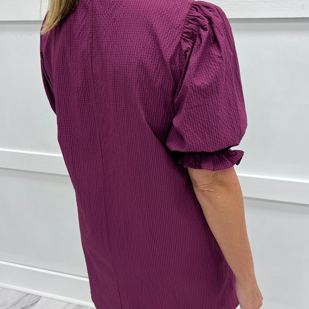 
                  
                    Vivian V.Neck Dress (Berry)
                  
                