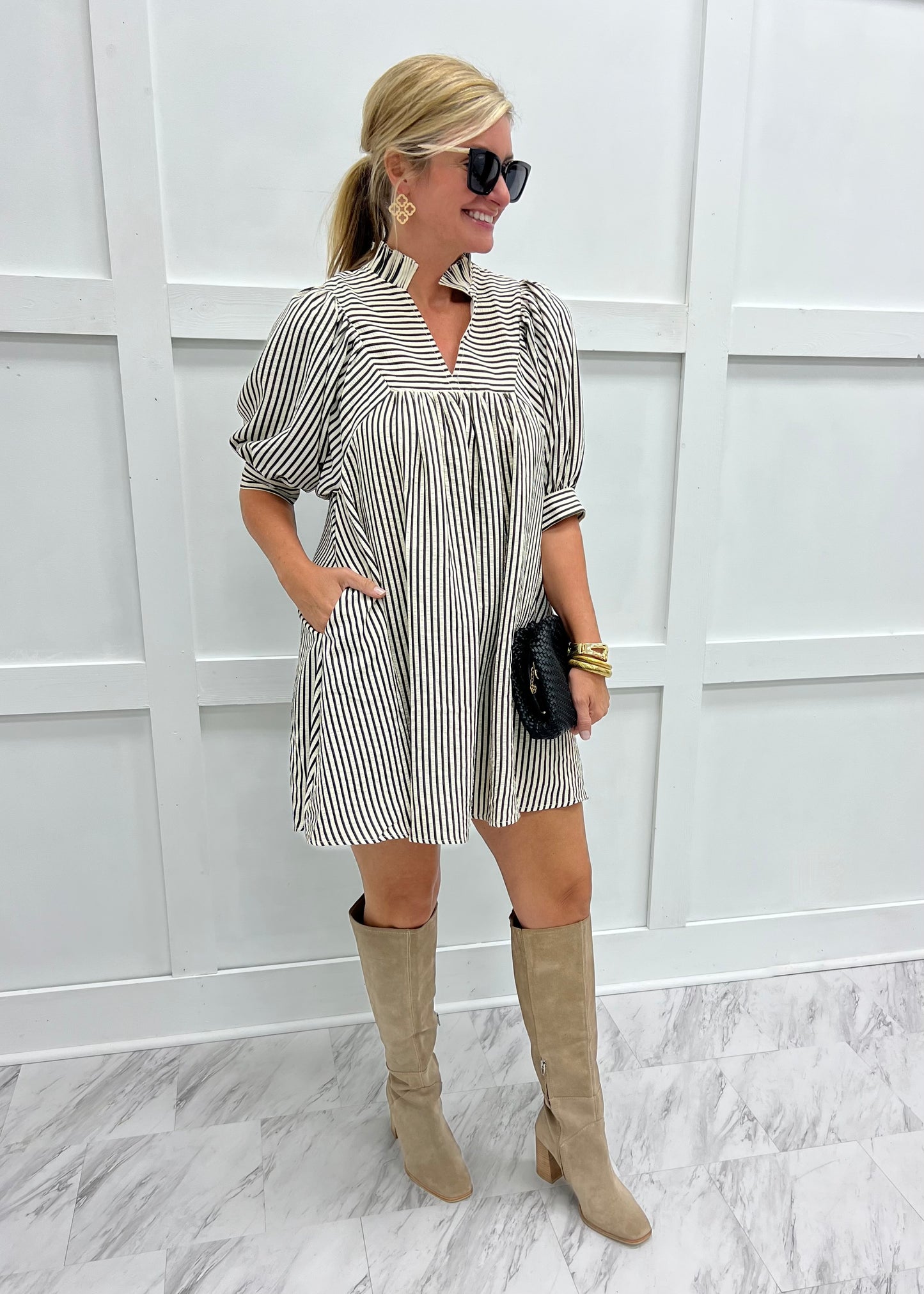 Alexander Stripe Dress