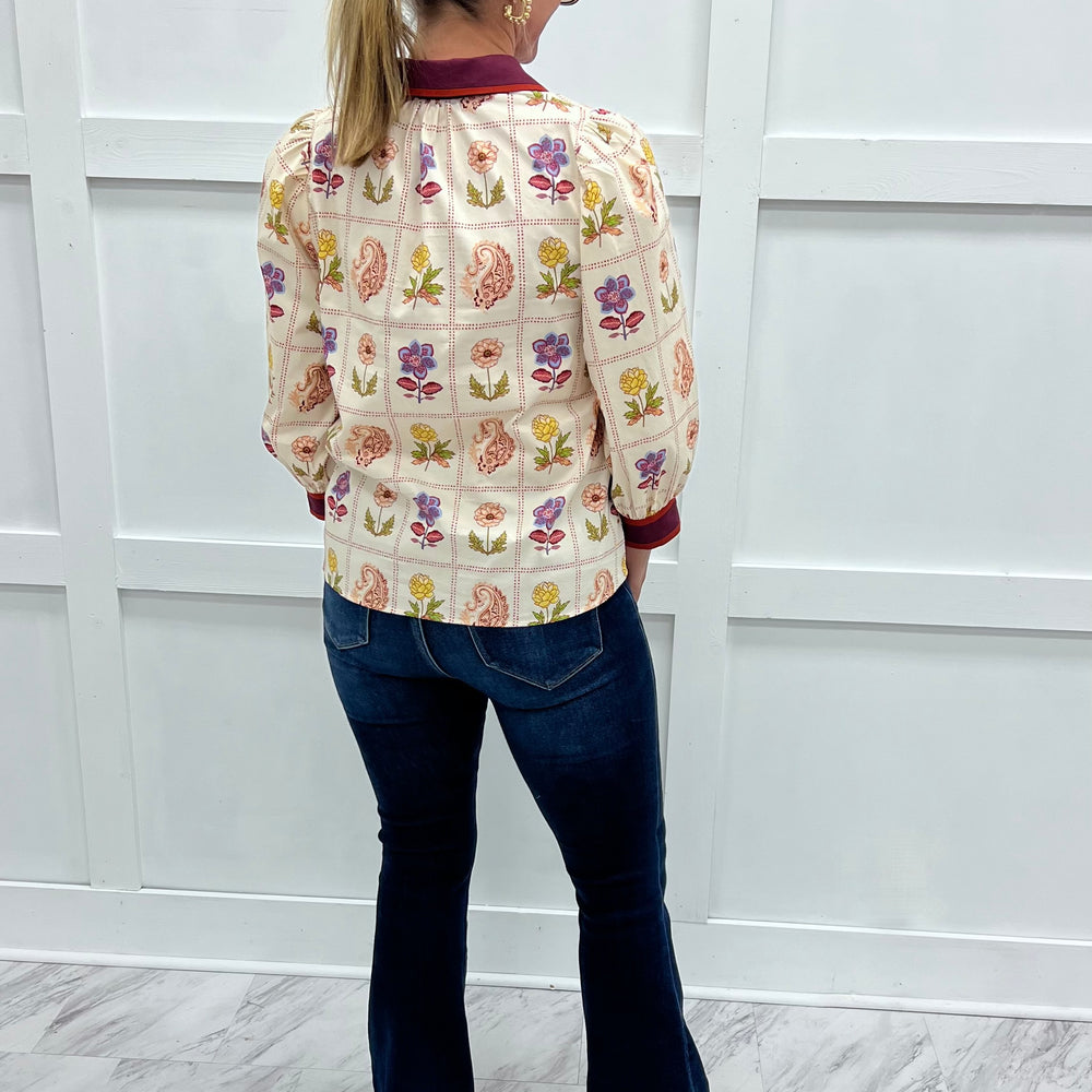 
                  
                    Evermore Floral Print Top
                  
                