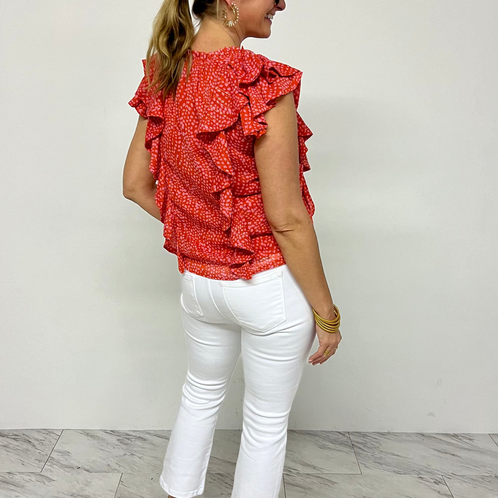 
                      
                        Crazy Love Red + Lurex Top -- FINAL SALE
                      
                    