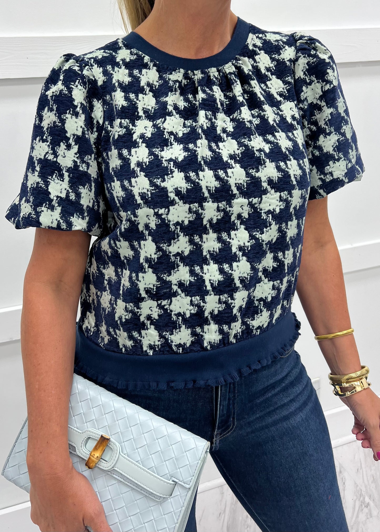 Highlands Houndstooth Top