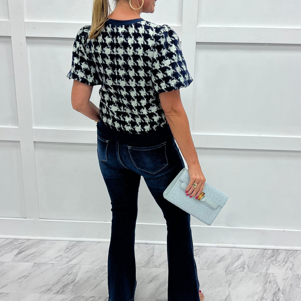
                  
                    Highlands Houndstooth Top
                  
                