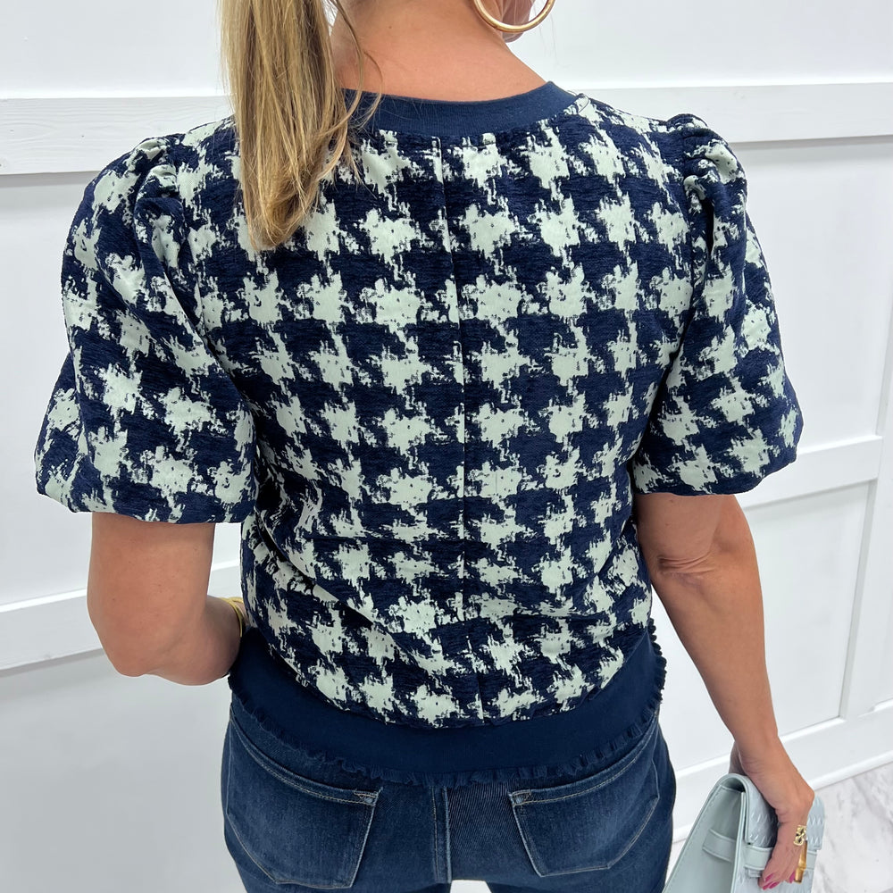 
                  
                    Highlands Houndstooth Top
                  
                
