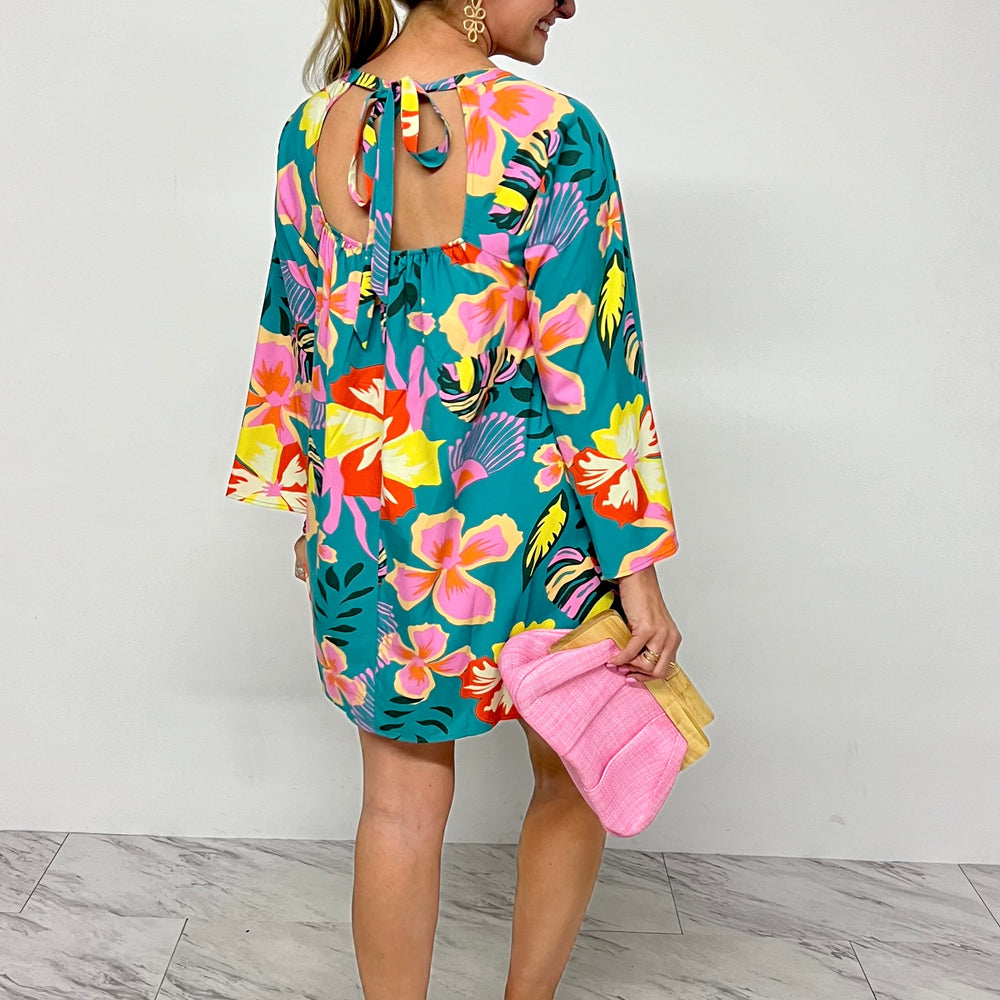 
                  
                    Lost In Paradise Tropical Dress
                  
                