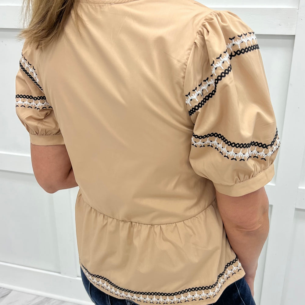 
                  
                    CoCo Embroidered Top
                  
                