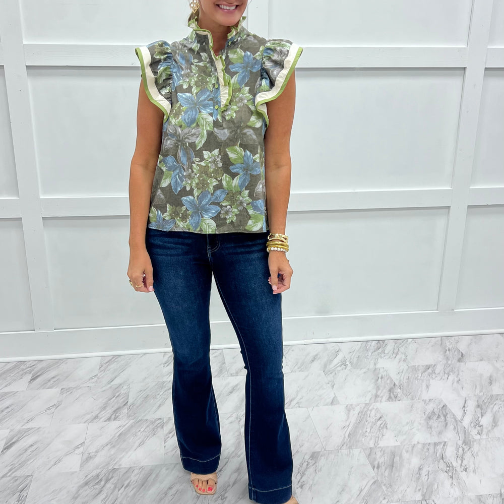 
                  
                    Emerson Flower + Stripe Top
                  
                