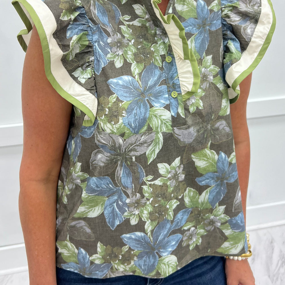 
                  
                    Emerson Flower + Stripe Top
                  
                
