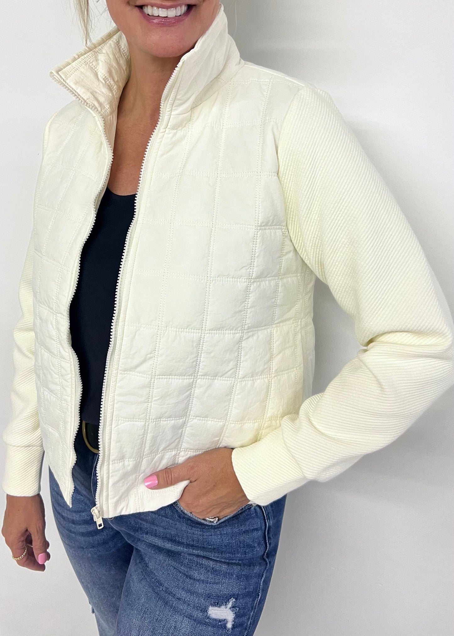 Palisades Ivory jacket-FINAL SALE