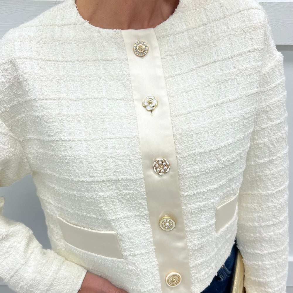 Jewel Button Jacket