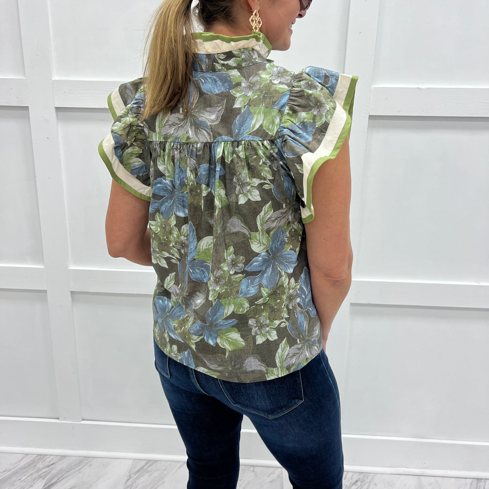 
                  
                    Emerson Flower + Stripe Top
                  
                