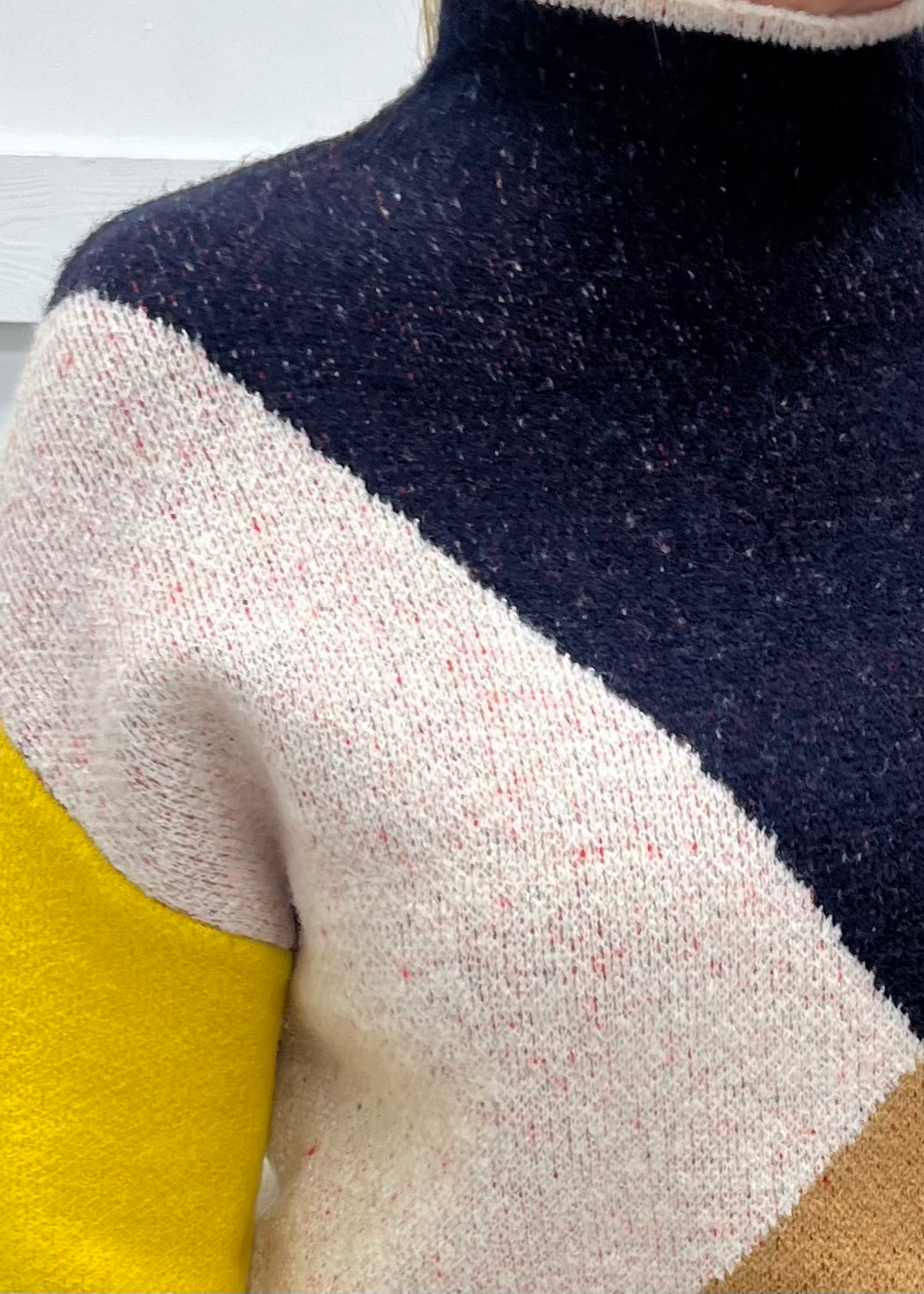Maxine Mix Pattern Sweater