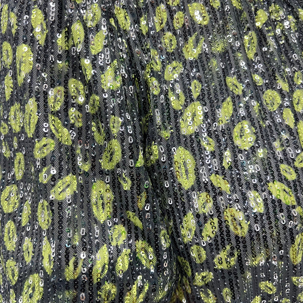 Time To Shine Sequin + Spotted Top