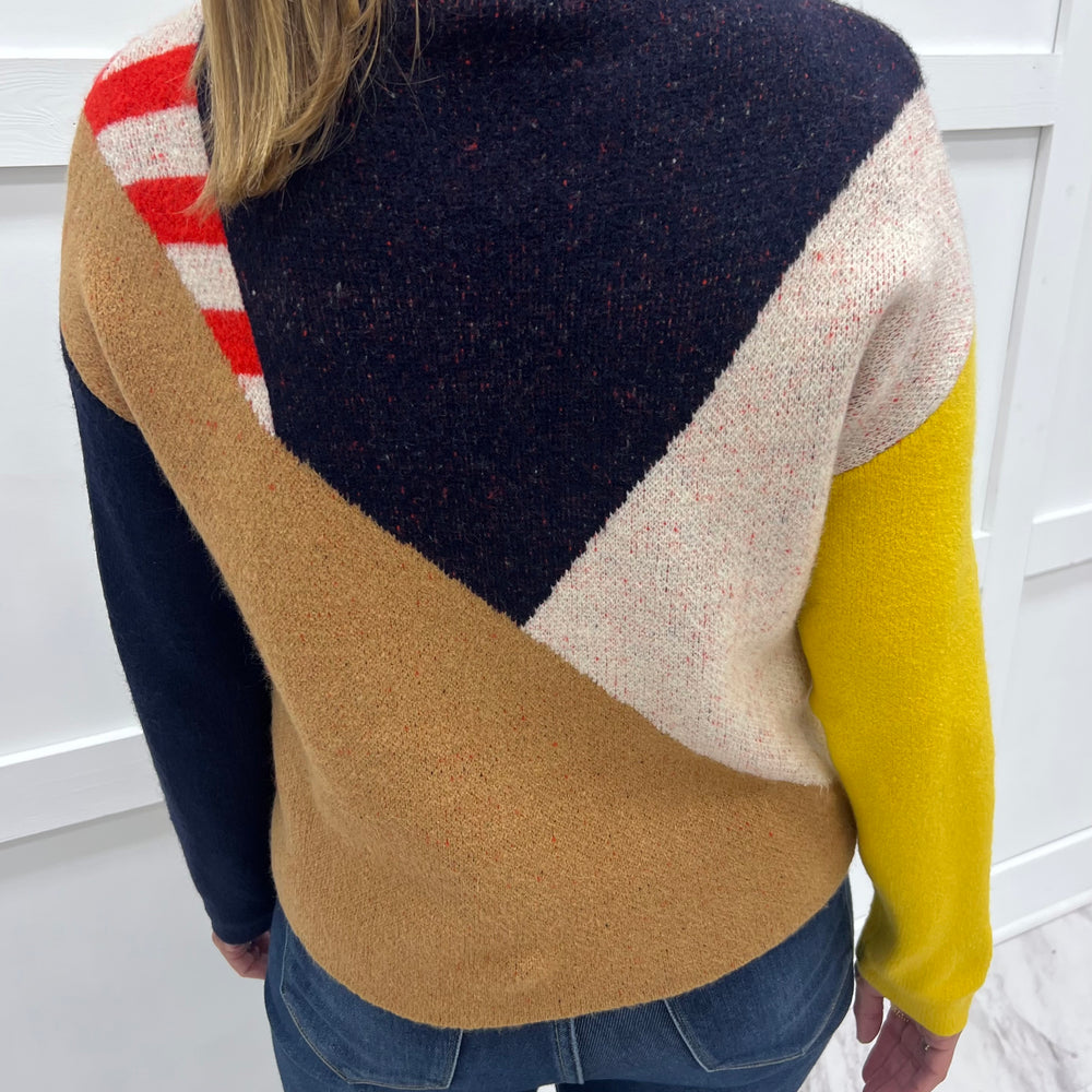 
                  
                    Maxine Mix Pattern Sweater
                  
                