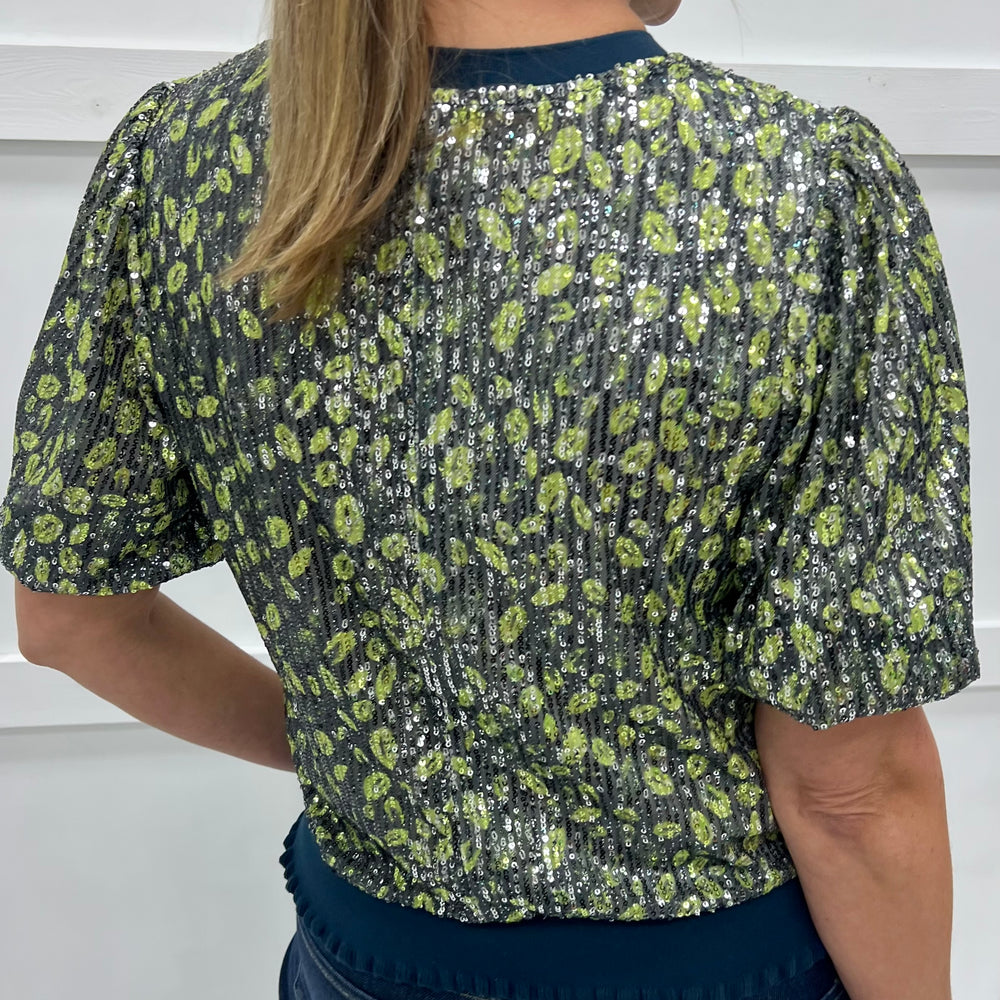 
                  
                    Time To Shine Sequin + Spotted Top
                  
                