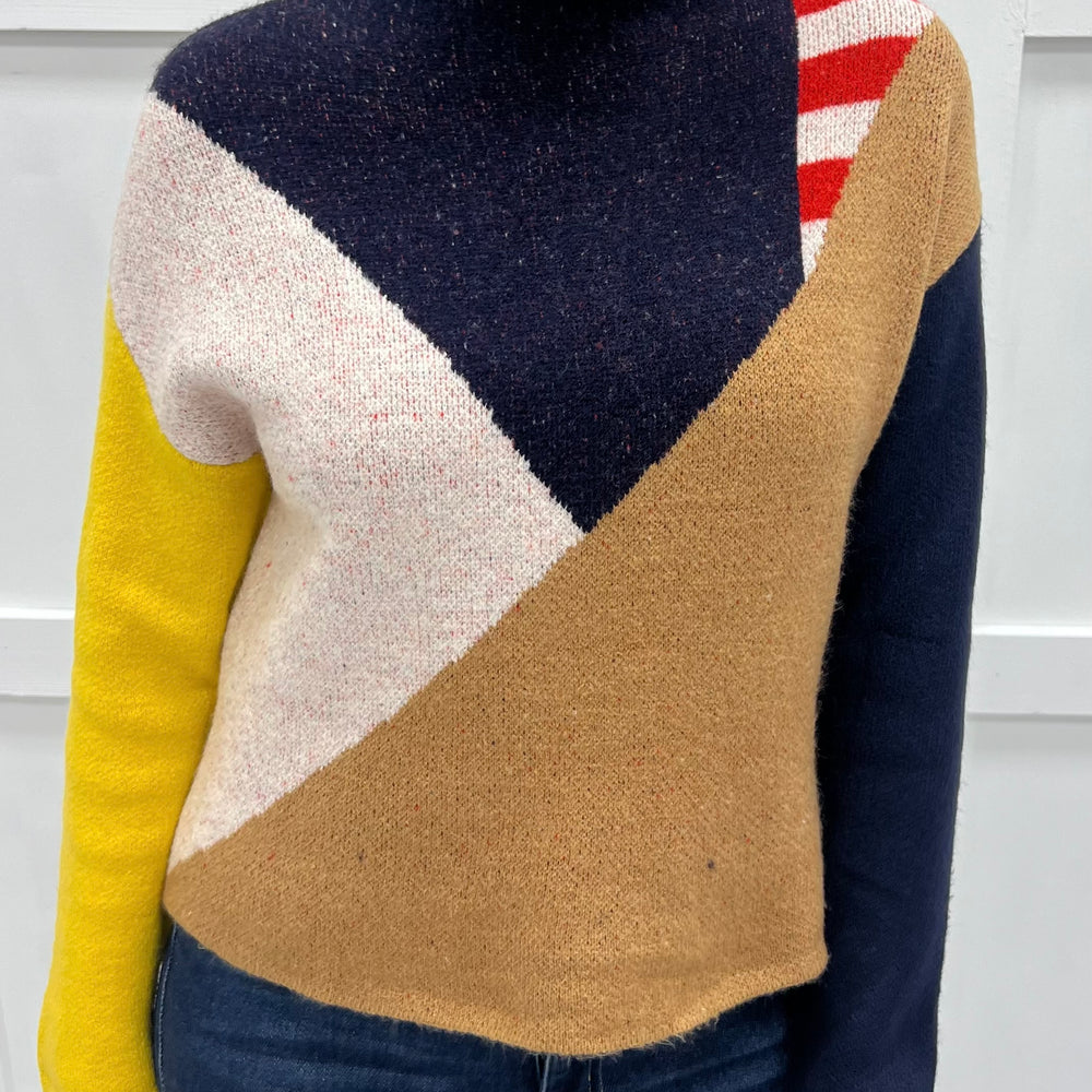 
                  
                    Maxine Mix Pattern Sweater
                  
                