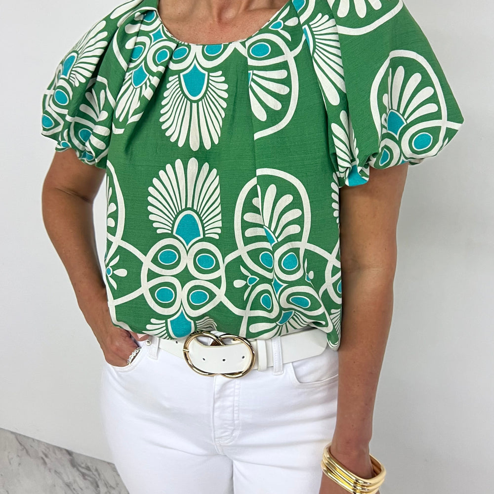 Hatley Print Top
