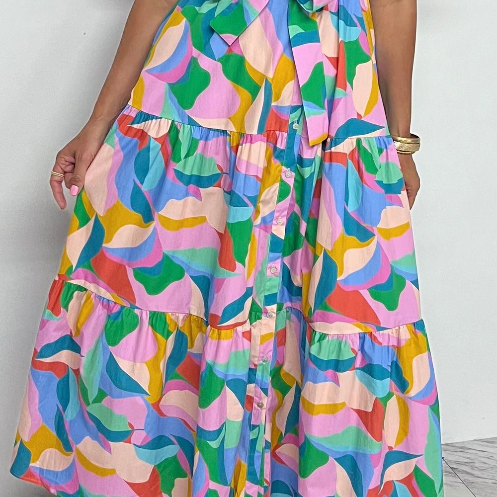 
                      
                        Brighton Colorsplash Button Front Dress - FINAL SALE
                      
                    