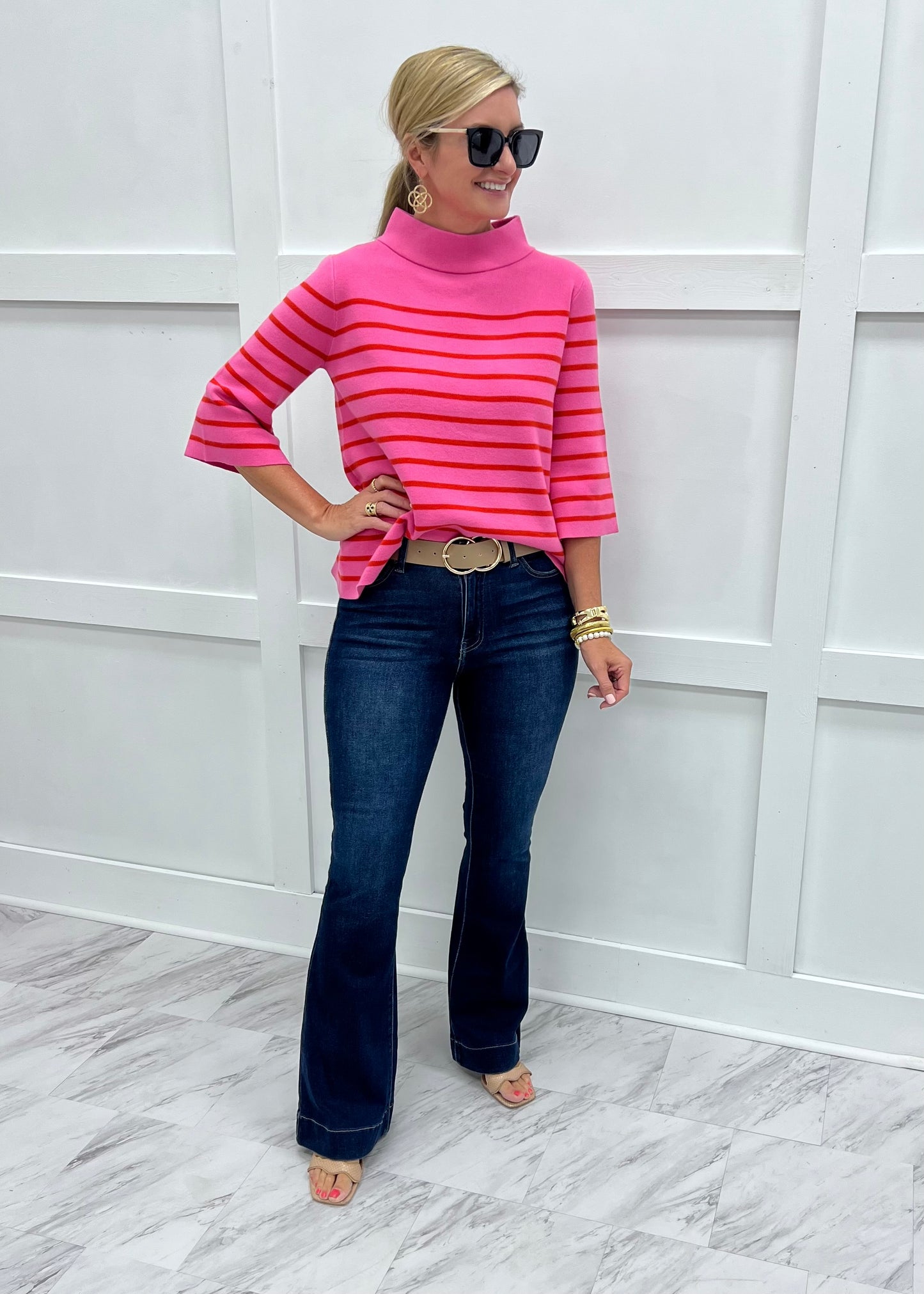 Love Letter Stripe Sweater