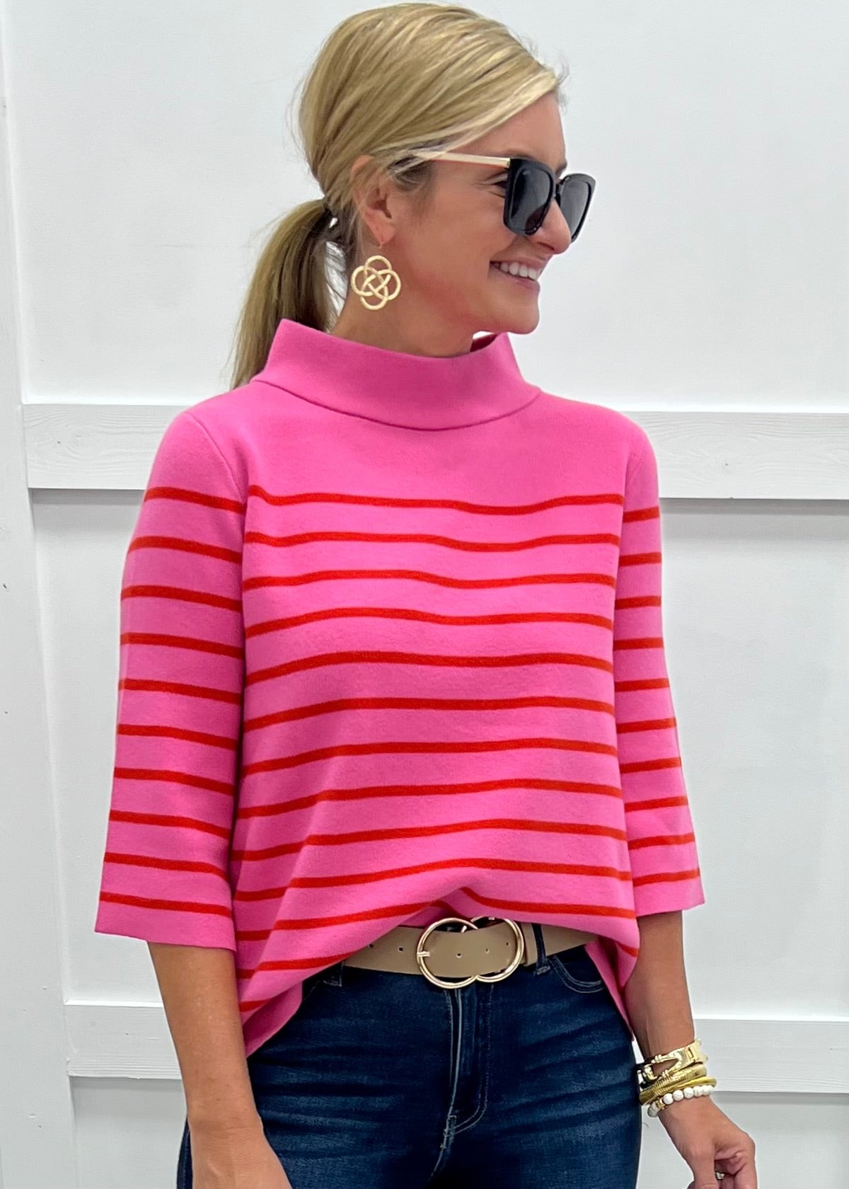 Love Letter Stripe Sweater