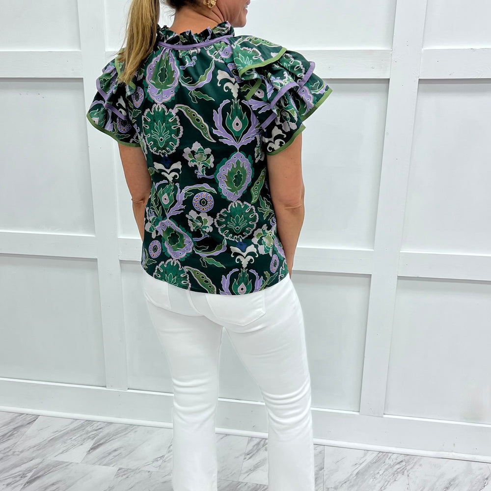 
                  
                    Jade Flutter Sleeve Top-FINAL SALE
                  
                
