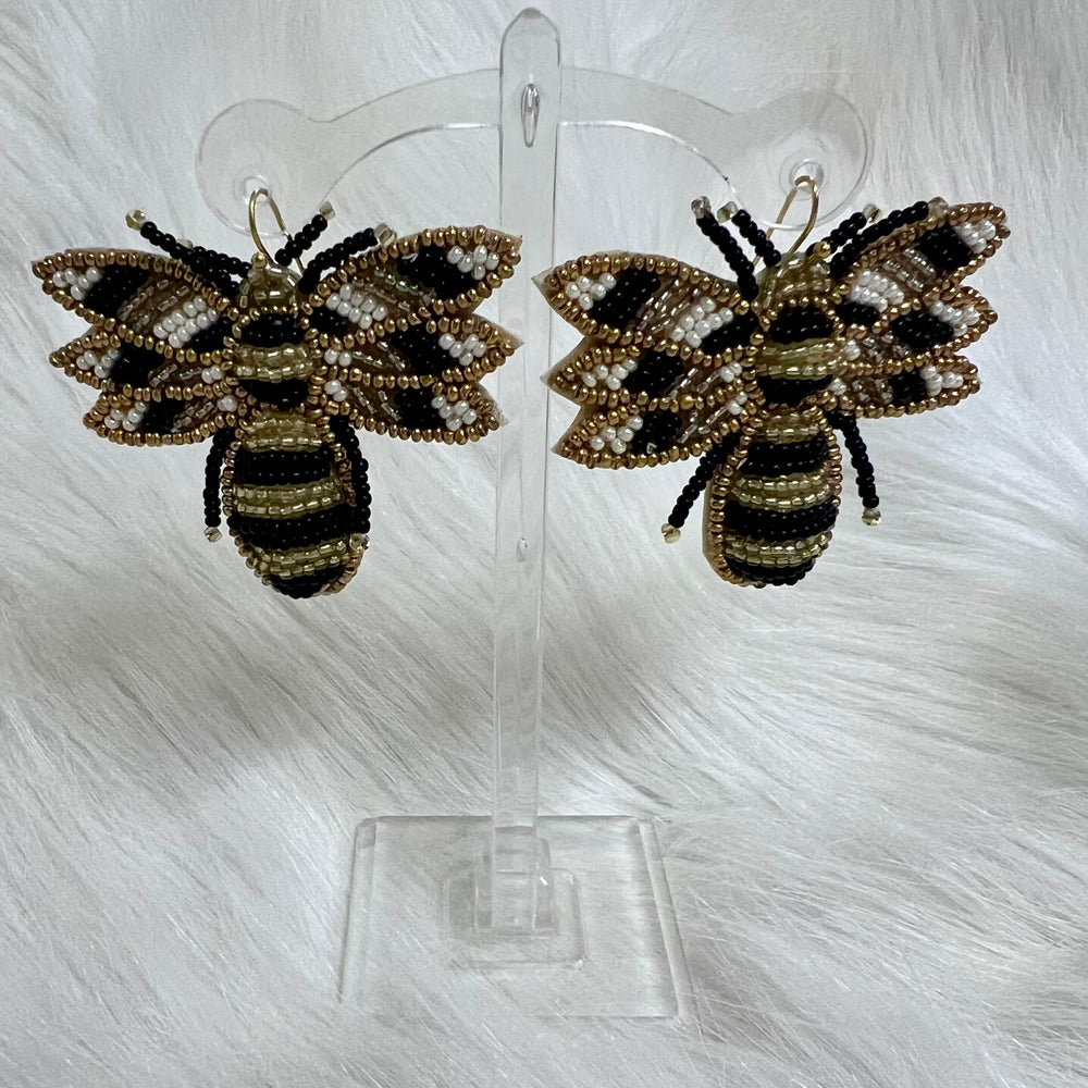 
                  
                    Queen Bee Earrings
                  
                