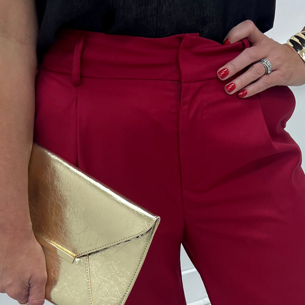 
                  
                    Merlot Wide Leg Pants
                  
                