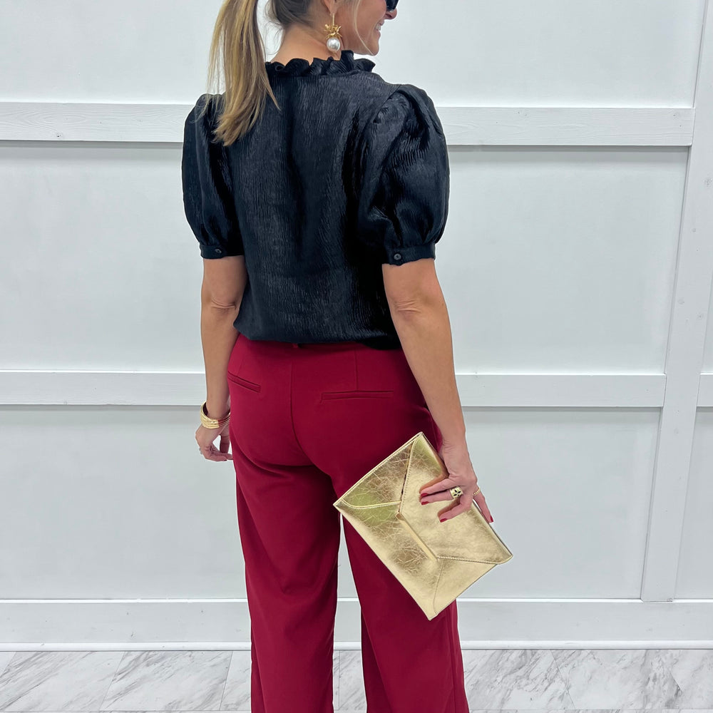 
                  
                    Merlot Wide Leg Pants
                  
                