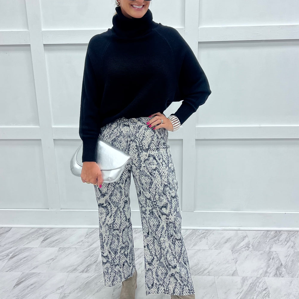 
                  
                    Suri Snake Print Pants
                  
                