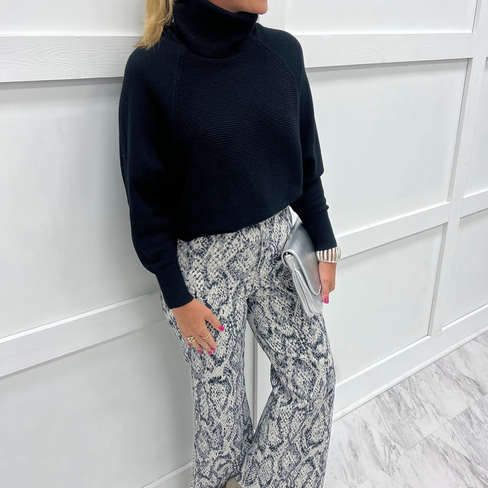 Suri Snake Print Pants
