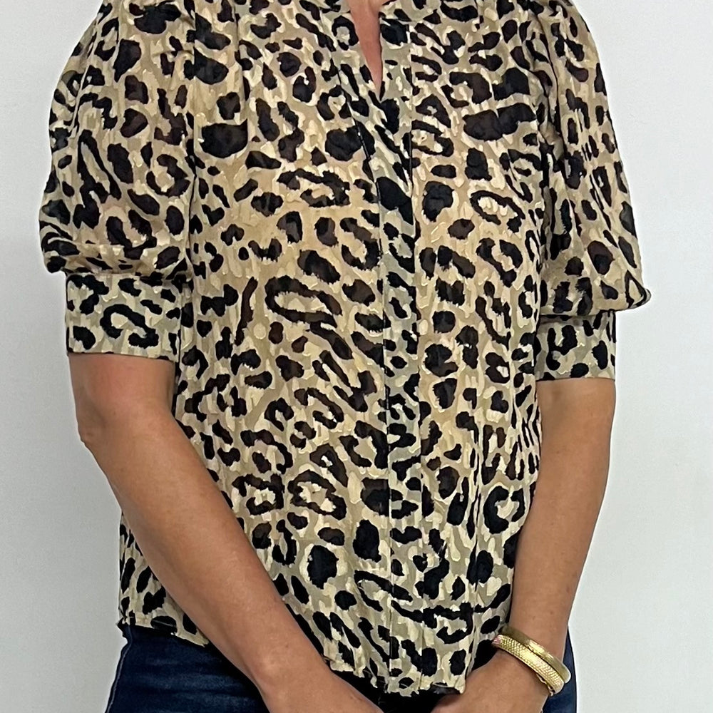 
                  
                    Kira Leopard Print Top
                  
                