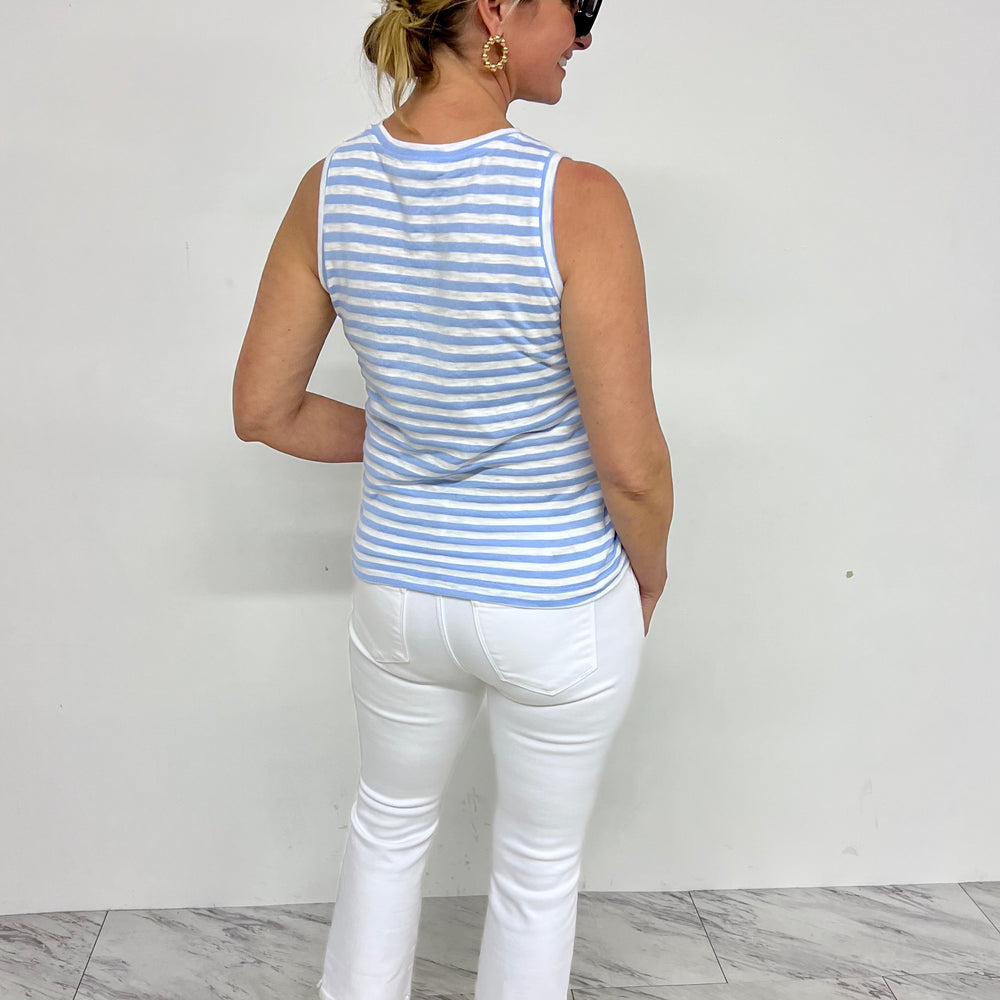 
                  
                    Skye Blue Stripe Tank Top
                  
                