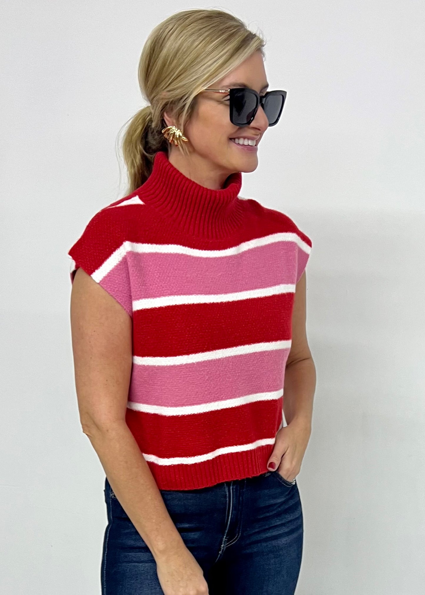 Sugar Stripe Sweater - FINAL SALE