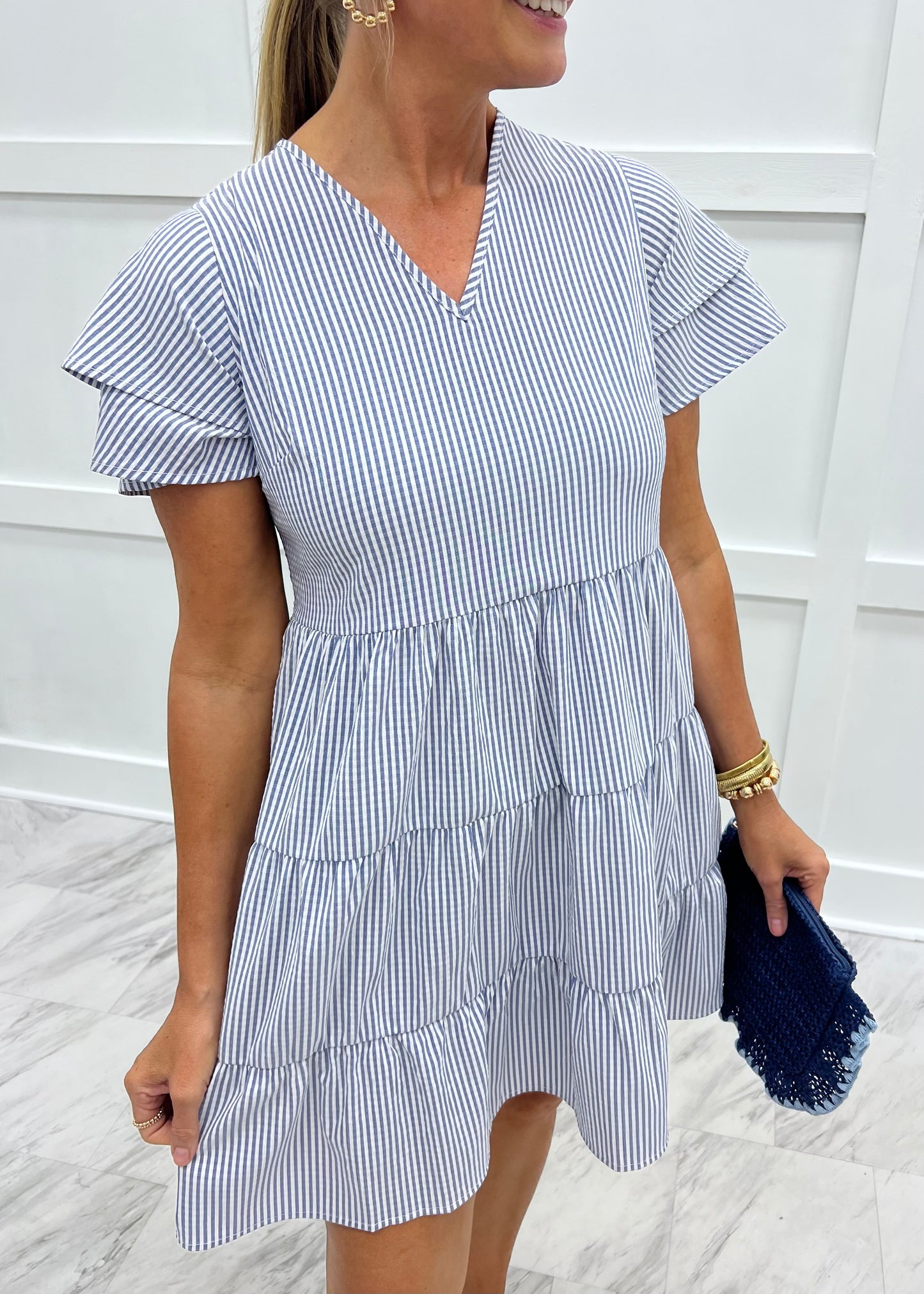 searsucker dress Southern Tide Cami Seersucker Dress main image 1