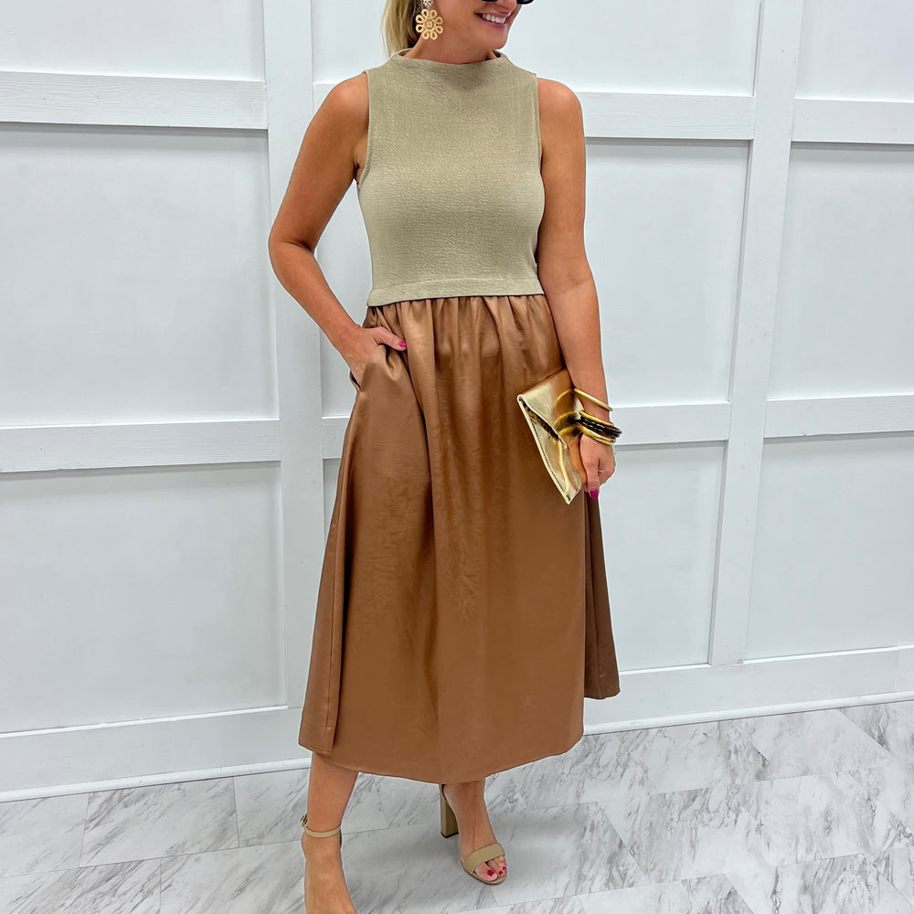 Autumn Muse Midi Dress