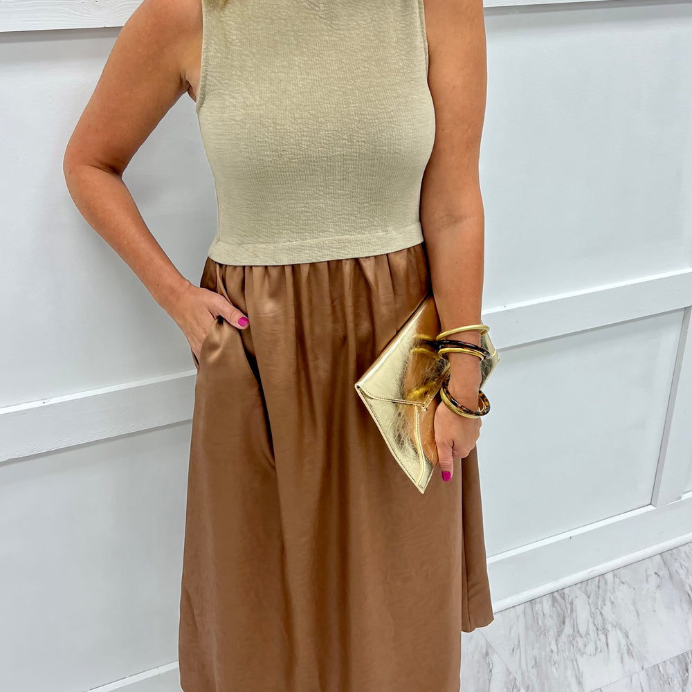 Autumn Muse Midi Dress