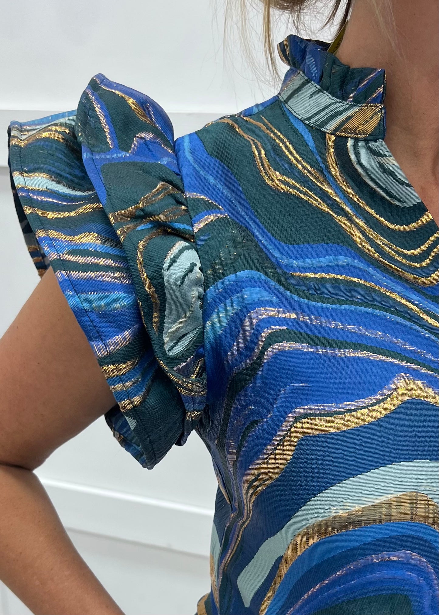 Inspired Dress (Blue Mix)