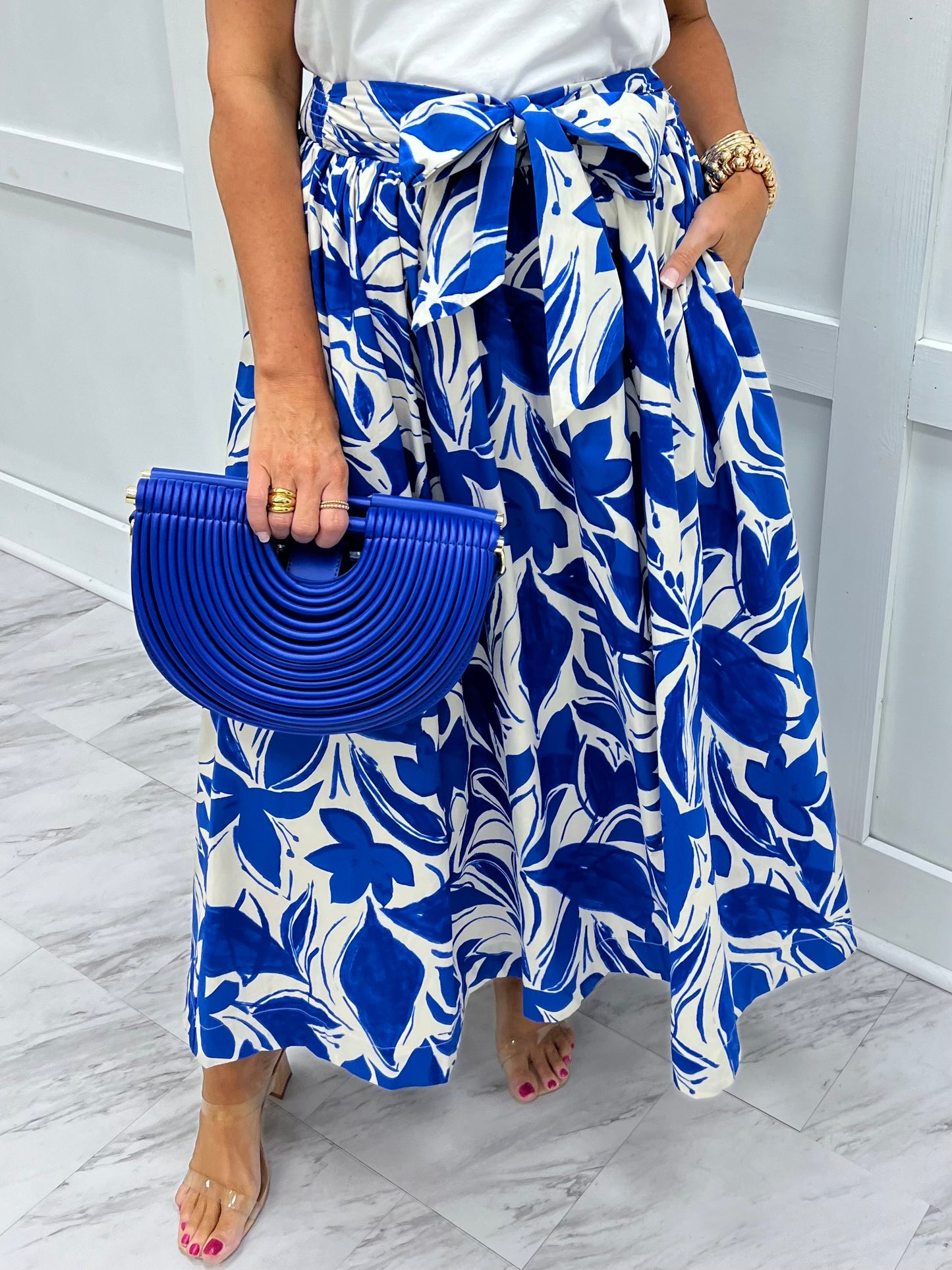 Tannen Tropical Maxi Skirt
